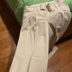 Wide legged dress slacks!